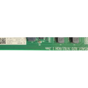 MAIN PARA SMART TV HISENSE 4K (3840 x 2160) CON HDR / NUMERO DE PARTE 267114 / RSAG7.820.9782/ROH / 2DE40198A / CQC18001198072 / 3TE75G20199N / G201975 / 267113 / PANEL HD750S3U72-TAB1\S2\GM\ROH / NUMERO DE DISPLAY HV750QUB-F90 / MODELO 75H6570G